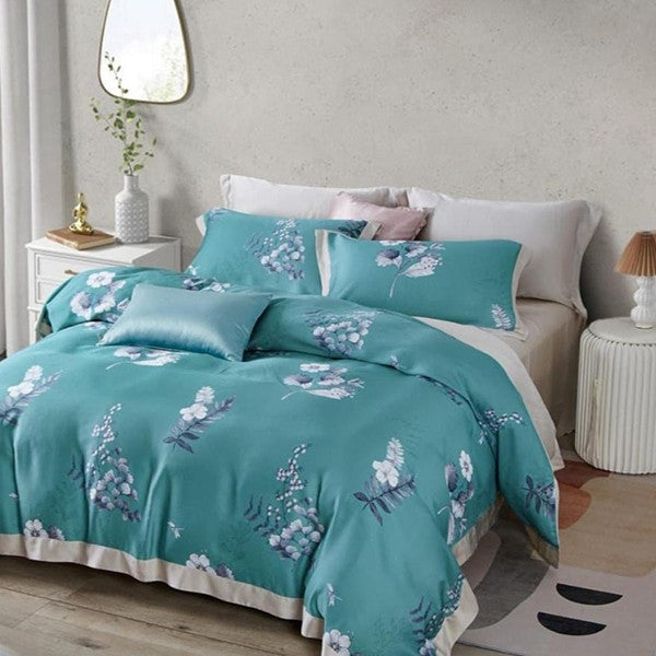 Sleep Buddy Set Sprei Floral Series Serene Blossom Lyocell 60s