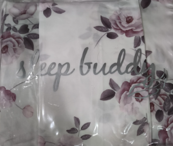 Sleep Buddy Set Sprei Violetta Flowery Lyocell 60s
