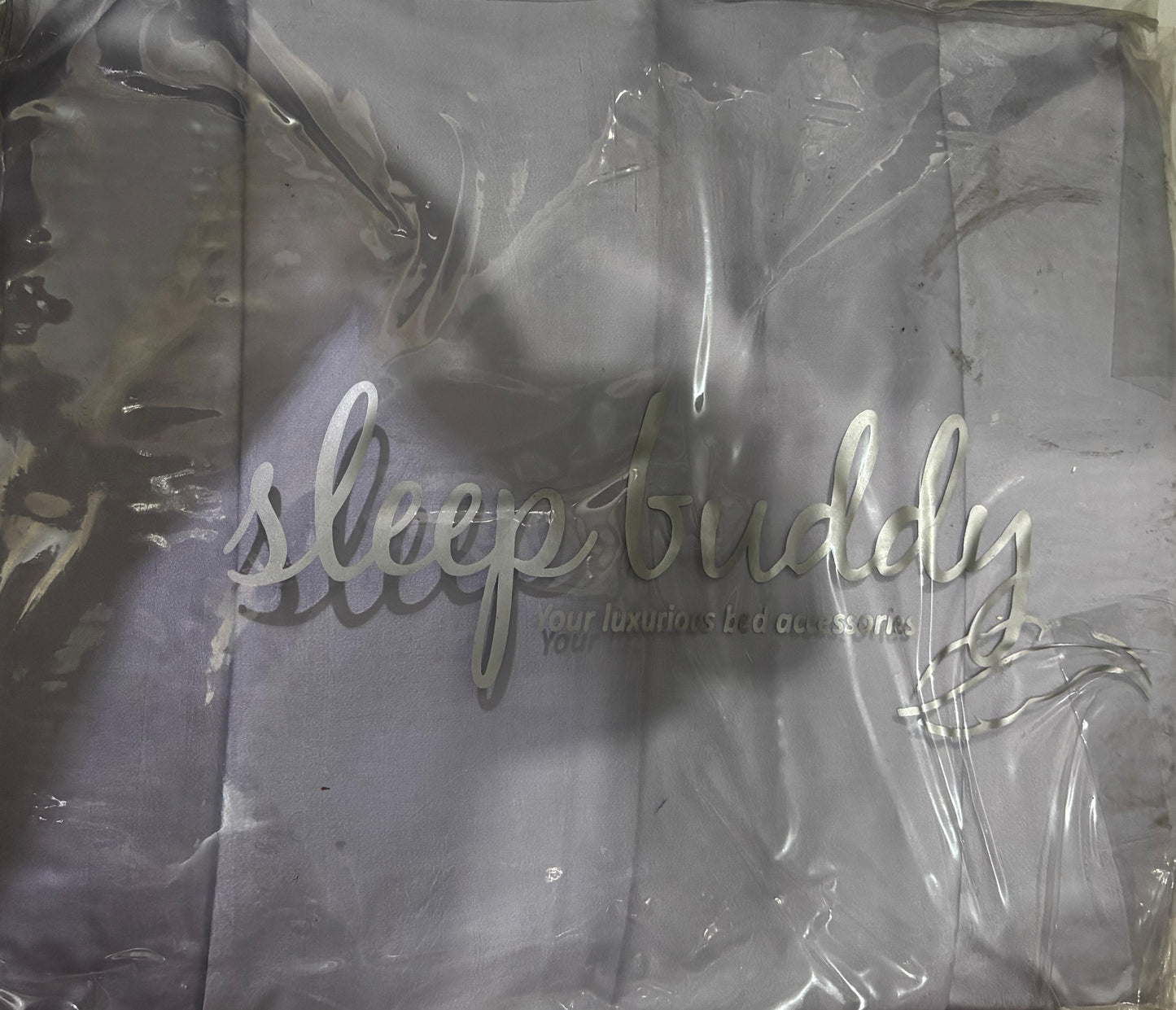 Sleep Buddy Set Sprei Plain Series Grey Purple lyocell 60s