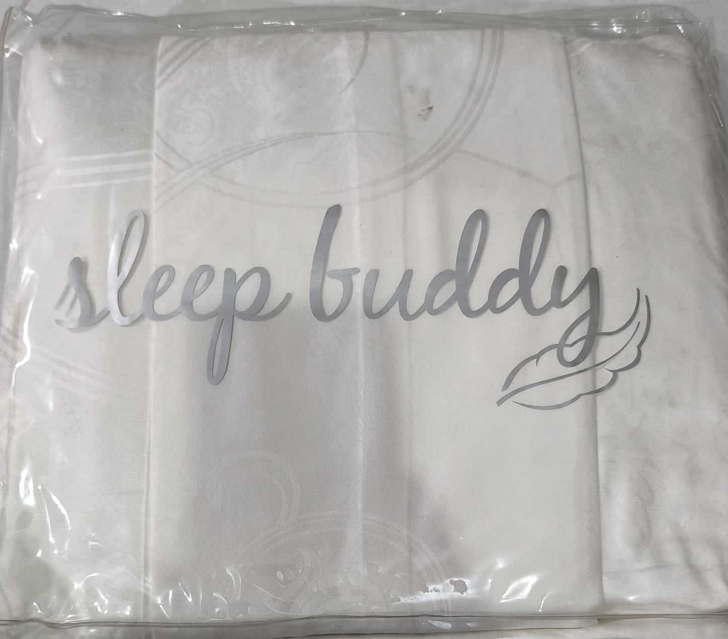 Sleep Buddy Set Sprei Whitely Wavy Leaf Jacquard Lyocell