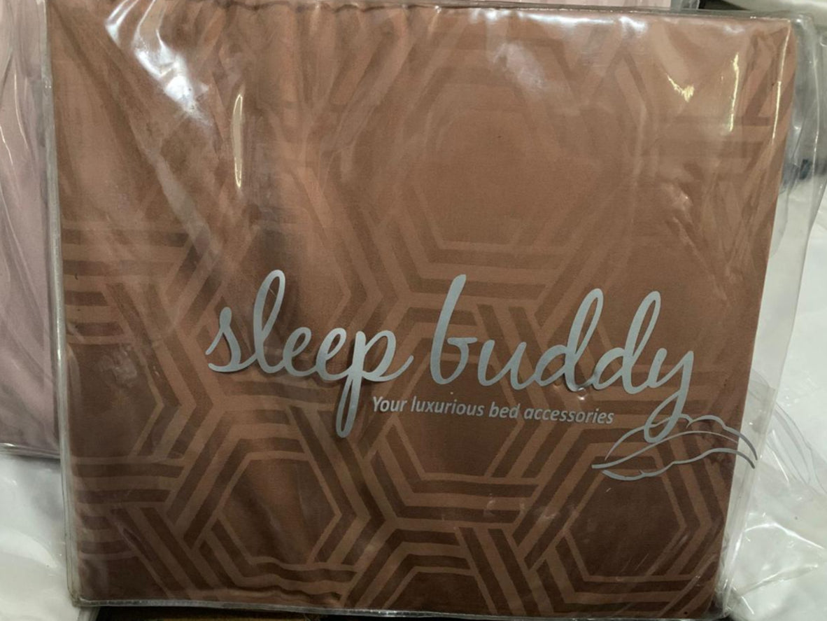 Sleep Buddy Set Sprei Hexagon Lyocell Quilt Cover