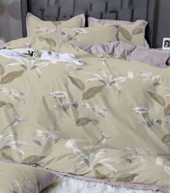 Sleep Buddy Set Sprei Faye Leaf Lyocell 60s