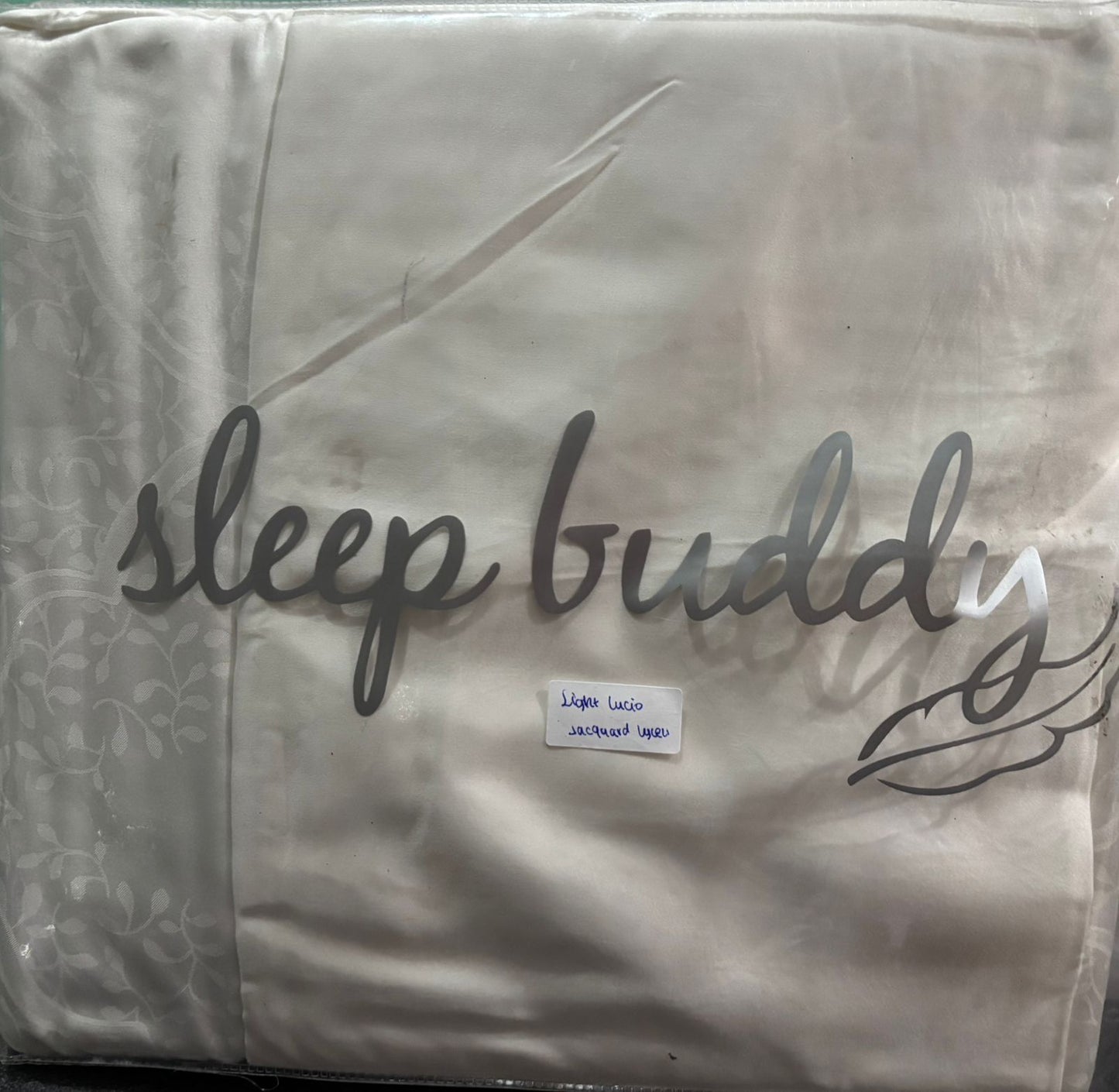 Sleep Buddy Set Sprei Light Lucio Jacquard Lyocell