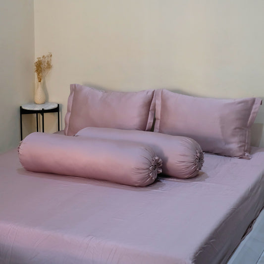 Sleep Buddy Set Sprei Plain Series Dusty Lavender Lyocell 60s