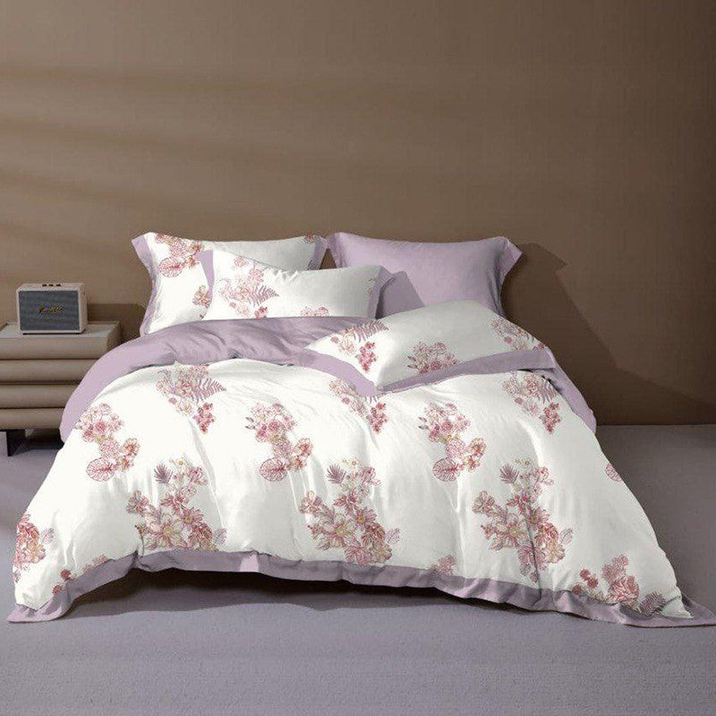 Sleep Buddy Set Sprei Blossom White Lyocell 60s