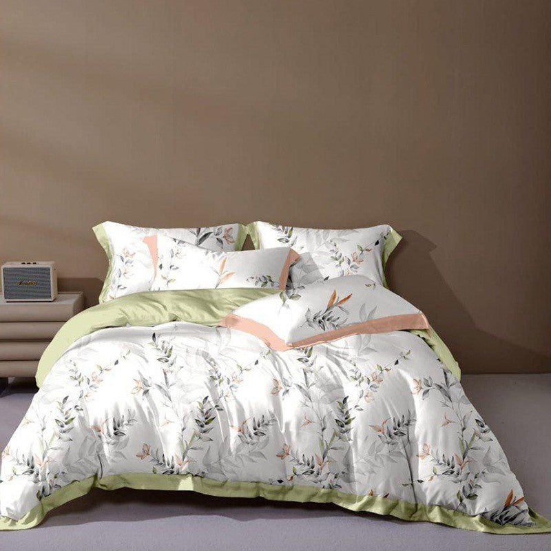 Sleep Buddy Set Sprei Cassie White Lyocell 60s