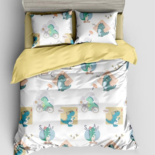 Sleep Buddy Set Sprei Dino Shine Lyocell 60s
