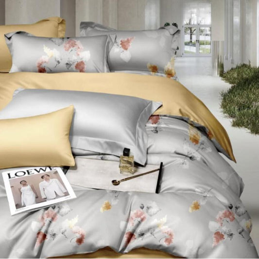 Sleep Buddy Set Sprei Nanette Grey Lyocell 60s