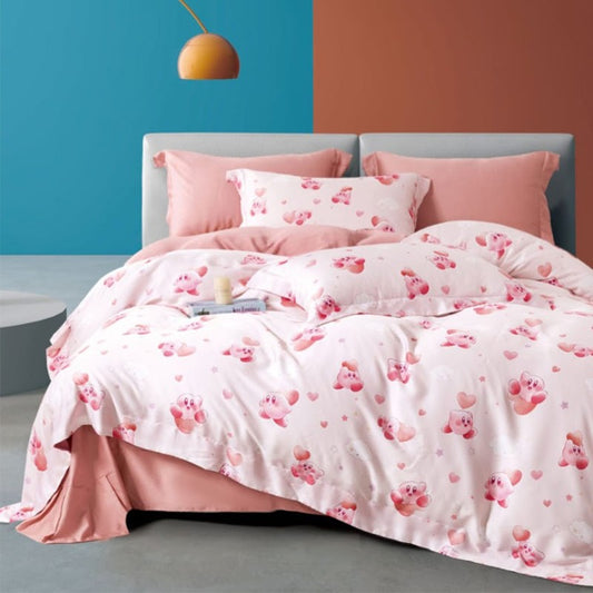 Sleep Buddy Set Sprei Pink Foodie Lyocell 60s