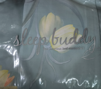 Sleep Buddy Set Sprei Tosca Green Tulip Lyocell 60s