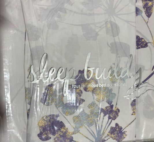 Sleep Buddy Set Sprei White Orchid Lyocell 60s