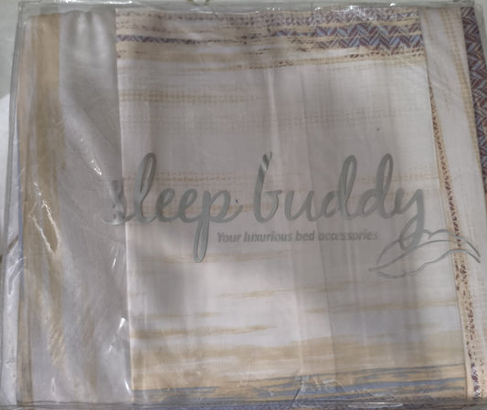 Sleep Buddy Set Sprei Blue Geometry Lyocell 100s
