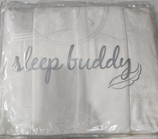 Sleep Buddy Set Sprei Whitely Wavy Leaf Jacquard Lyocell