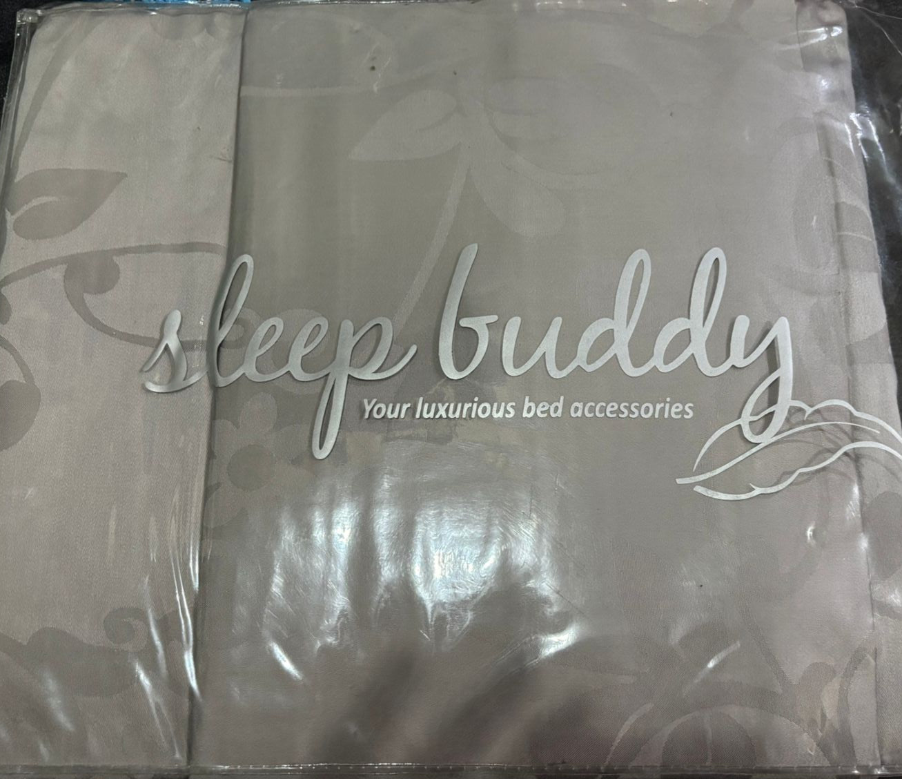 Sleep Buddy Set Sprei Greyish Jacquard Lyocell