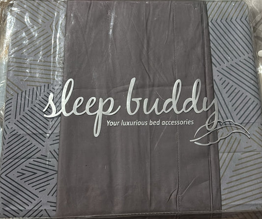 Sleep Buddy Set Sprei Geometri Line Cotton Sateen