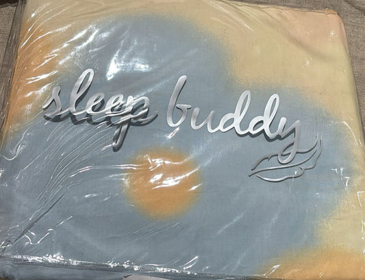 Sleep Buddy Set Sprei Yellow Blue Sunset Cotton Sateen