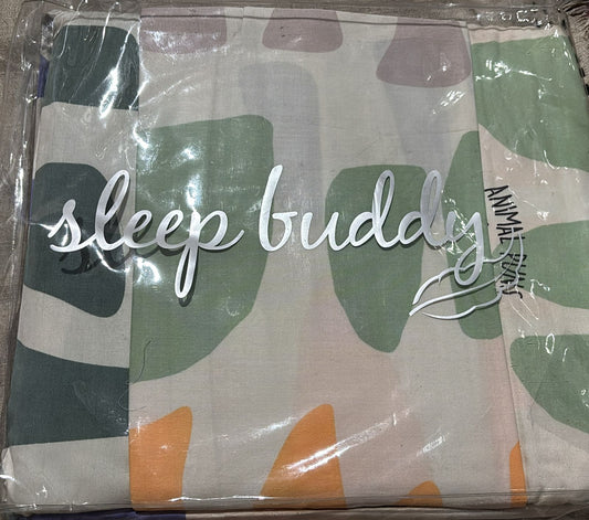 Sleep Buddy Set Sprei Animal Puns Cotton Sateen