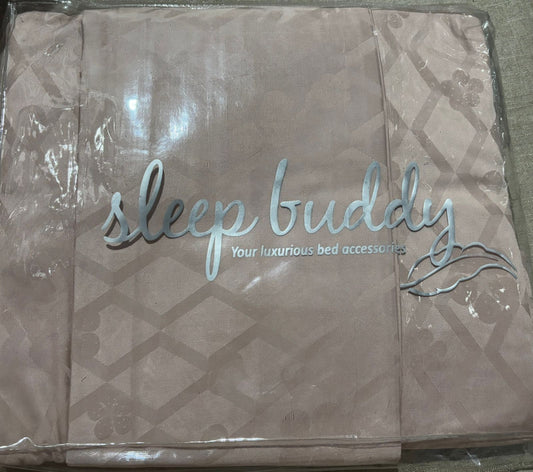 Sleep Buddy Set Sprei Salem Zigzag Flowery Jacquard Lyocell