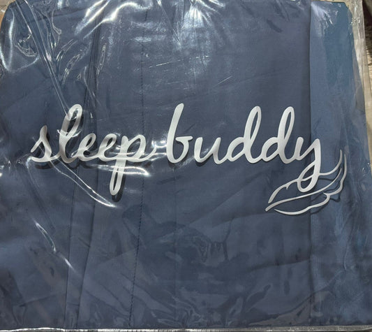 Sleep Buddy Set Sprei Plain Series Azure Blue Lyocell