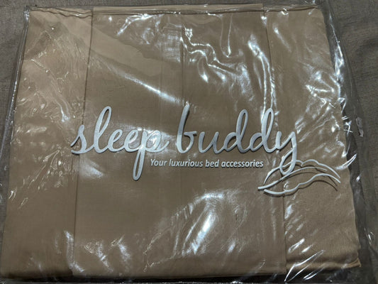 Sleep Buddy Set Sprei Plain Series Dark Mocca Lyocell