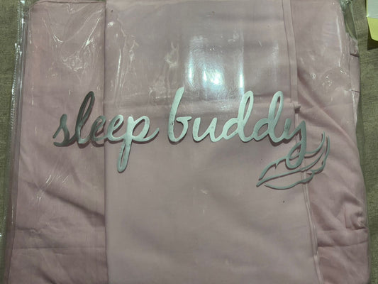 Sleep Buddy Set Sprei Smile Pink Cotton Sateen