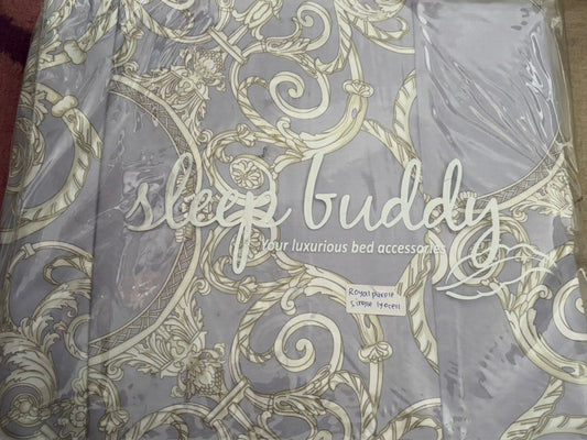 Sleep Buddy Set Sprei Royal Purple Lyocell 60s