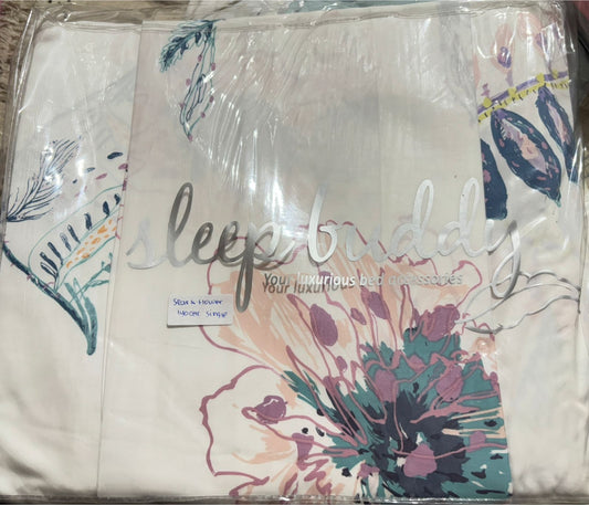 Sleep Buddy Set Sprei Spark Flower Lyocell 60s