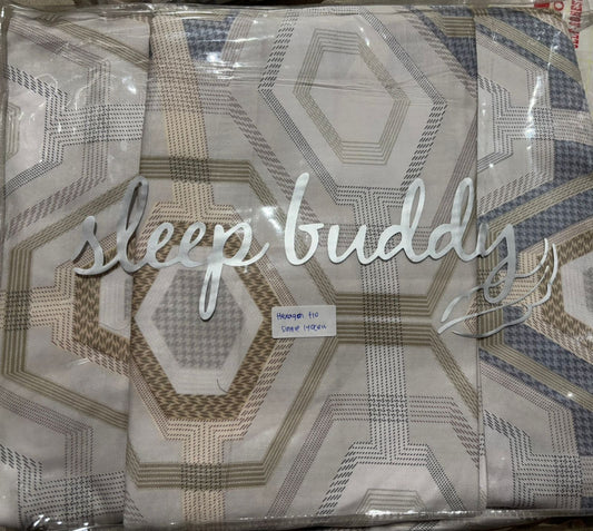 Sleep Buddy Set Sprei Khaki Lyocell 60s