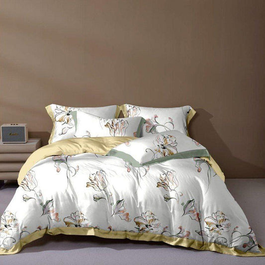 Sleep Buddy Set Sprei Flower Levi Flo Lyocell 60s