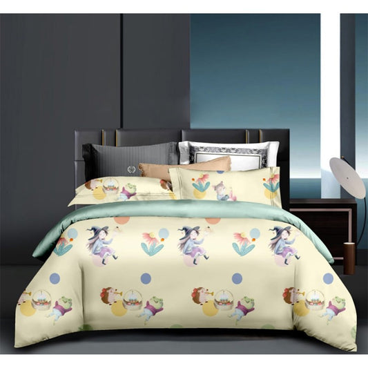 Sleep Buddy Set Sprei Madchen Yellow Lyocell 60s